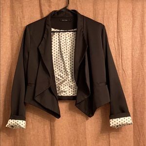 Peppy black blazer